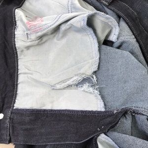 NWT Lee Riders Midrise Skinny Denim Dark Blue Jeans Irregular Plus 24 M